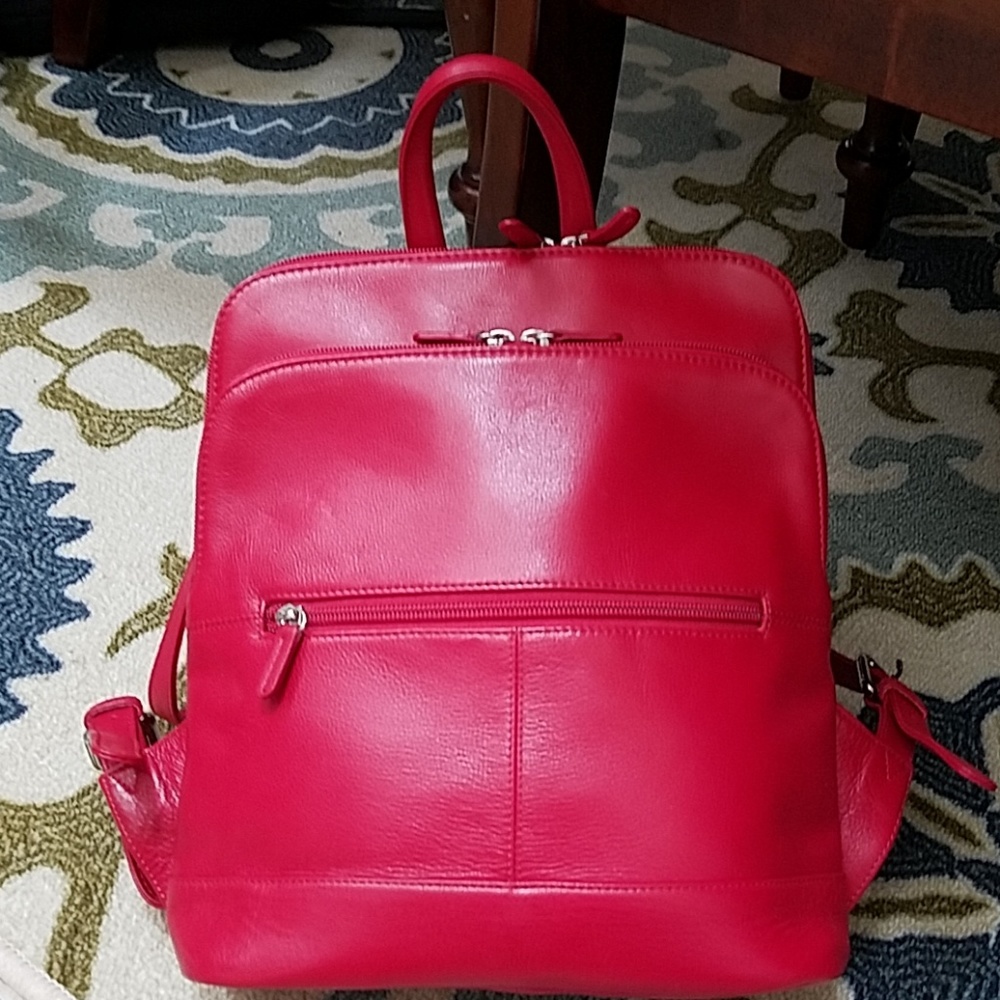 ili Leather Backpack